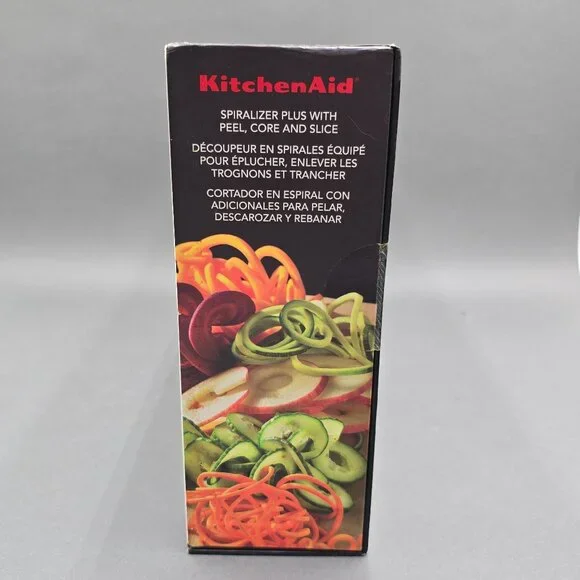 KitchenAid Spiralizer Plus Attachment 7 Blades Stand Mixer KSM2APC NIB - Picture 8 of 9